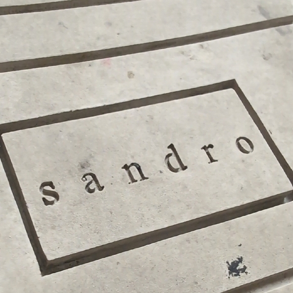 Sandro White Leather Velcro Sneakers - Picture 8 of 10